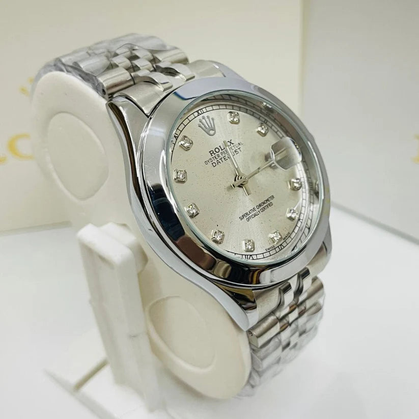 RLX Oyester | Silver Dial | Silver Chain
