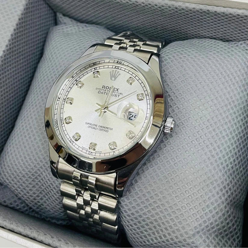 RLX Oyester | Silver Dial | Silver Chain