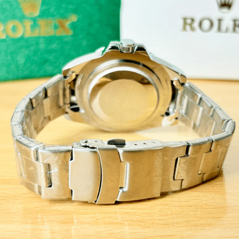 RLX Perpetual Date |White Dial | Silver Chain