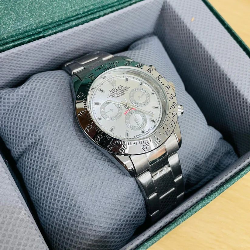 RLX Daytona | Silver Dial | Silver Chain