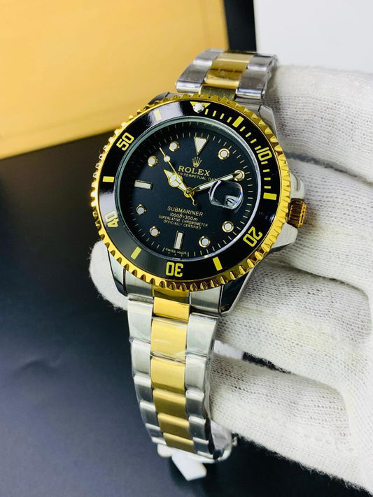 Luxury Rolex Submariner Black Dial Watch
