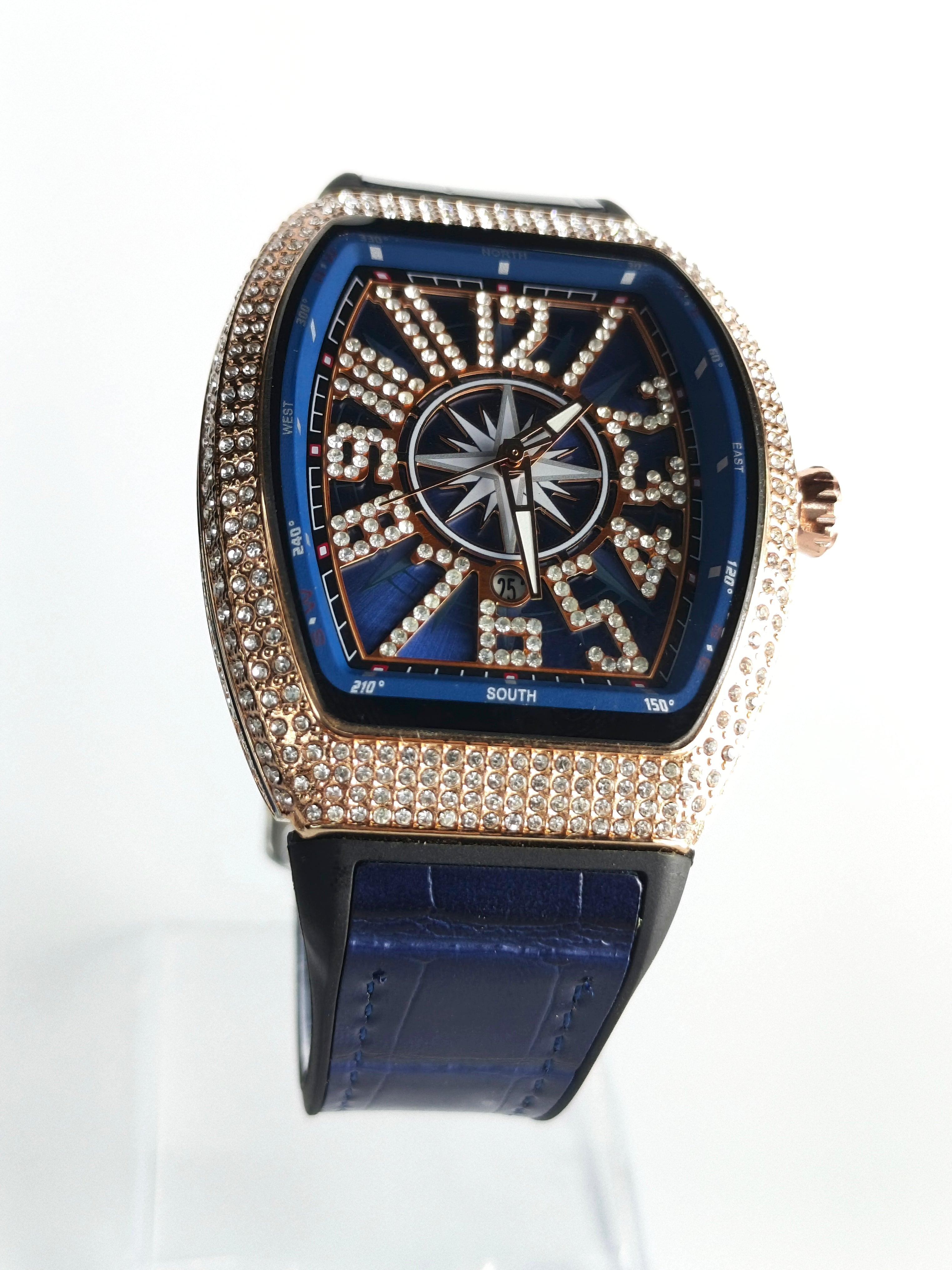 Franck Muller Blue Edition| Leather Straps