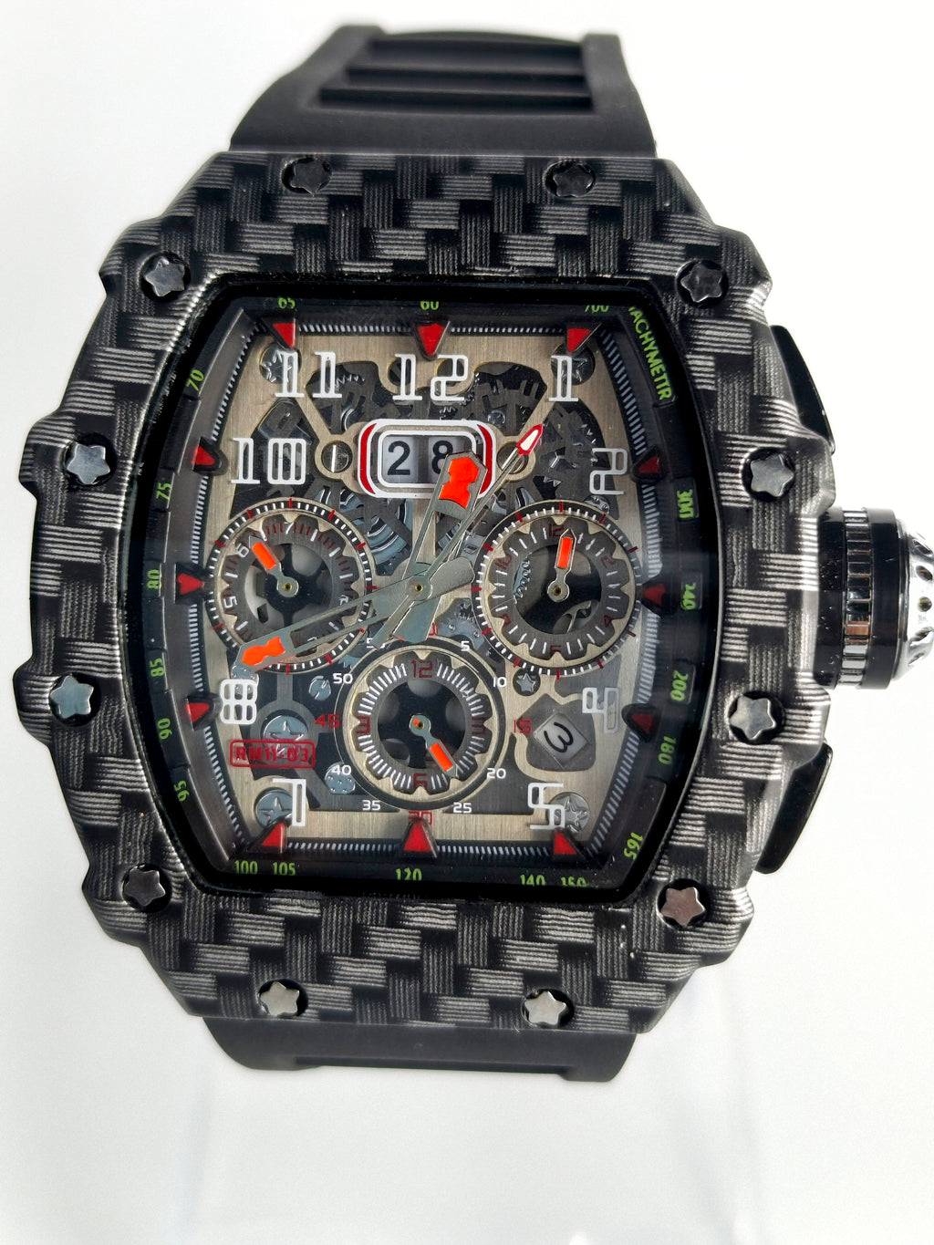 Richard Mille | Check Bezel | Red & Black Dial