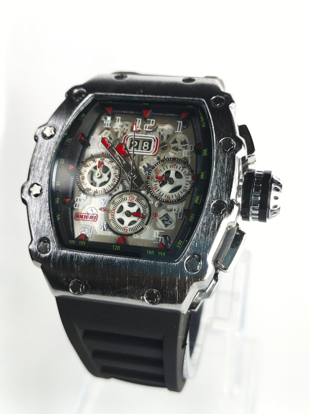 Richard Mille | Check Bezel | Red & Black Dial