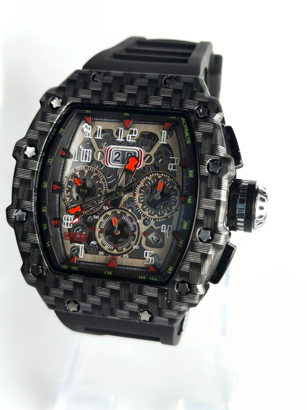Richard Mille | Check Bezel | Red & Black Dial