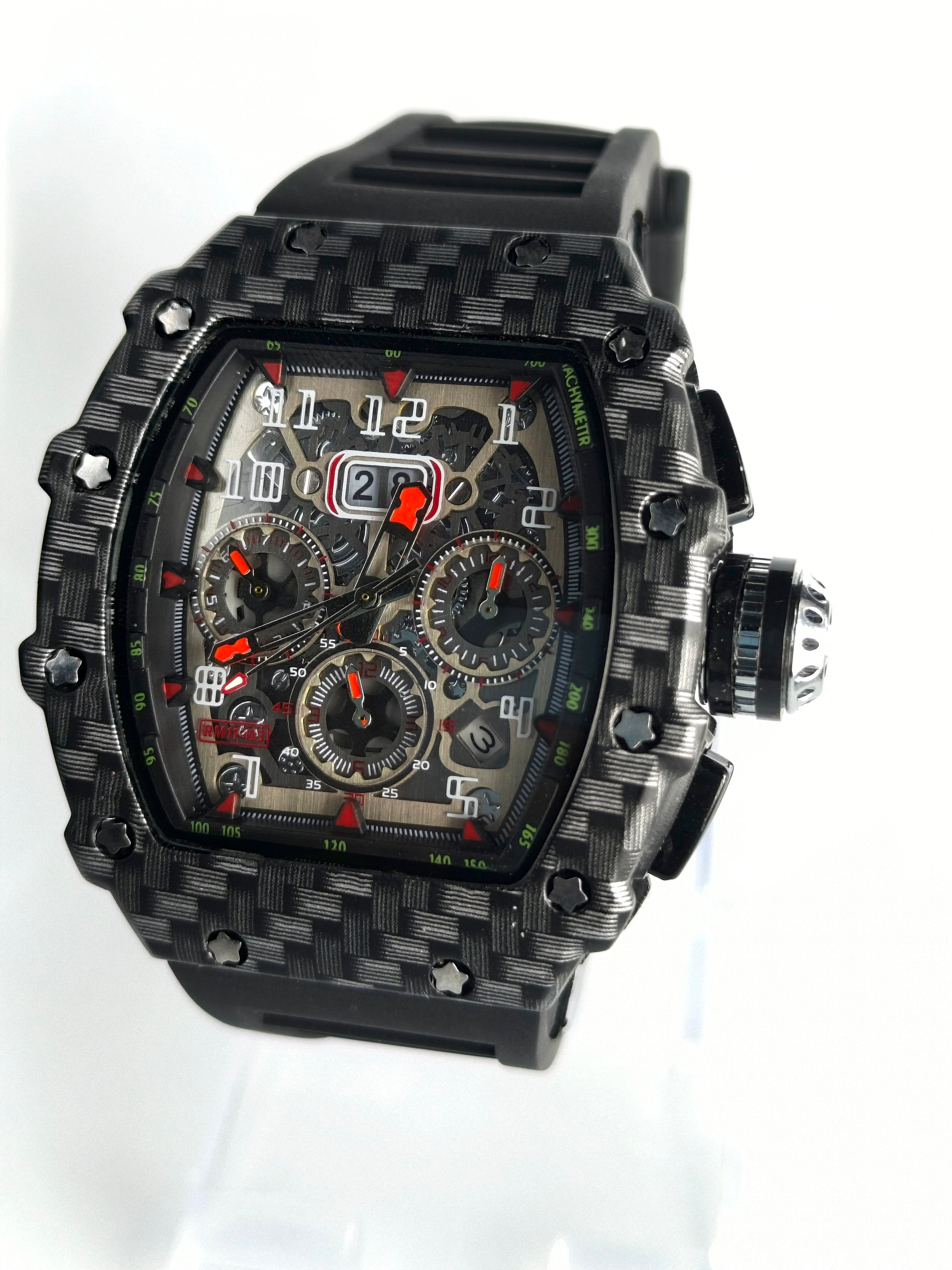 Richard Mille | Check Bezel | Red & Black Dial