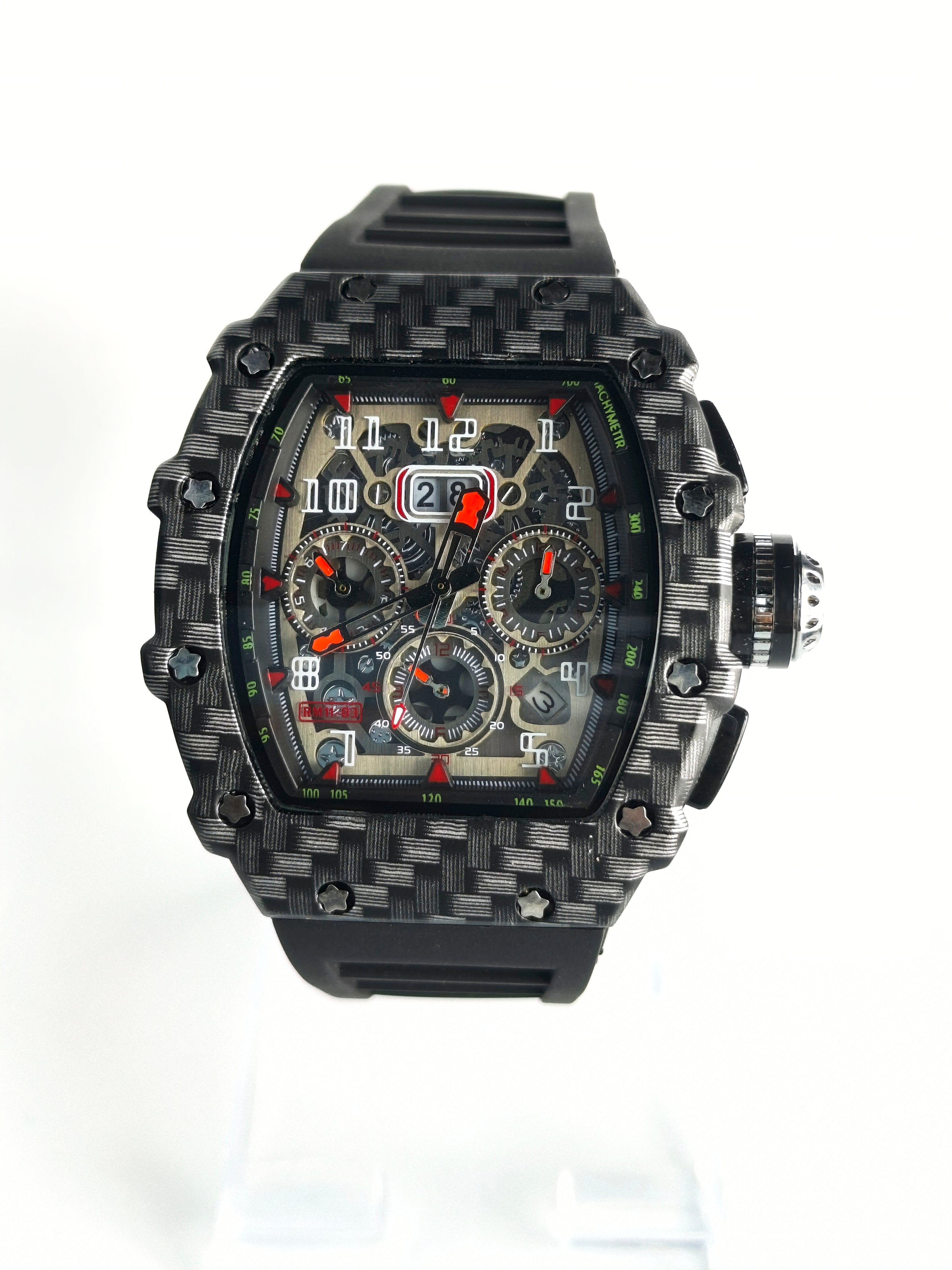 Richard Mille | Check Bezel | Red & Black Dial