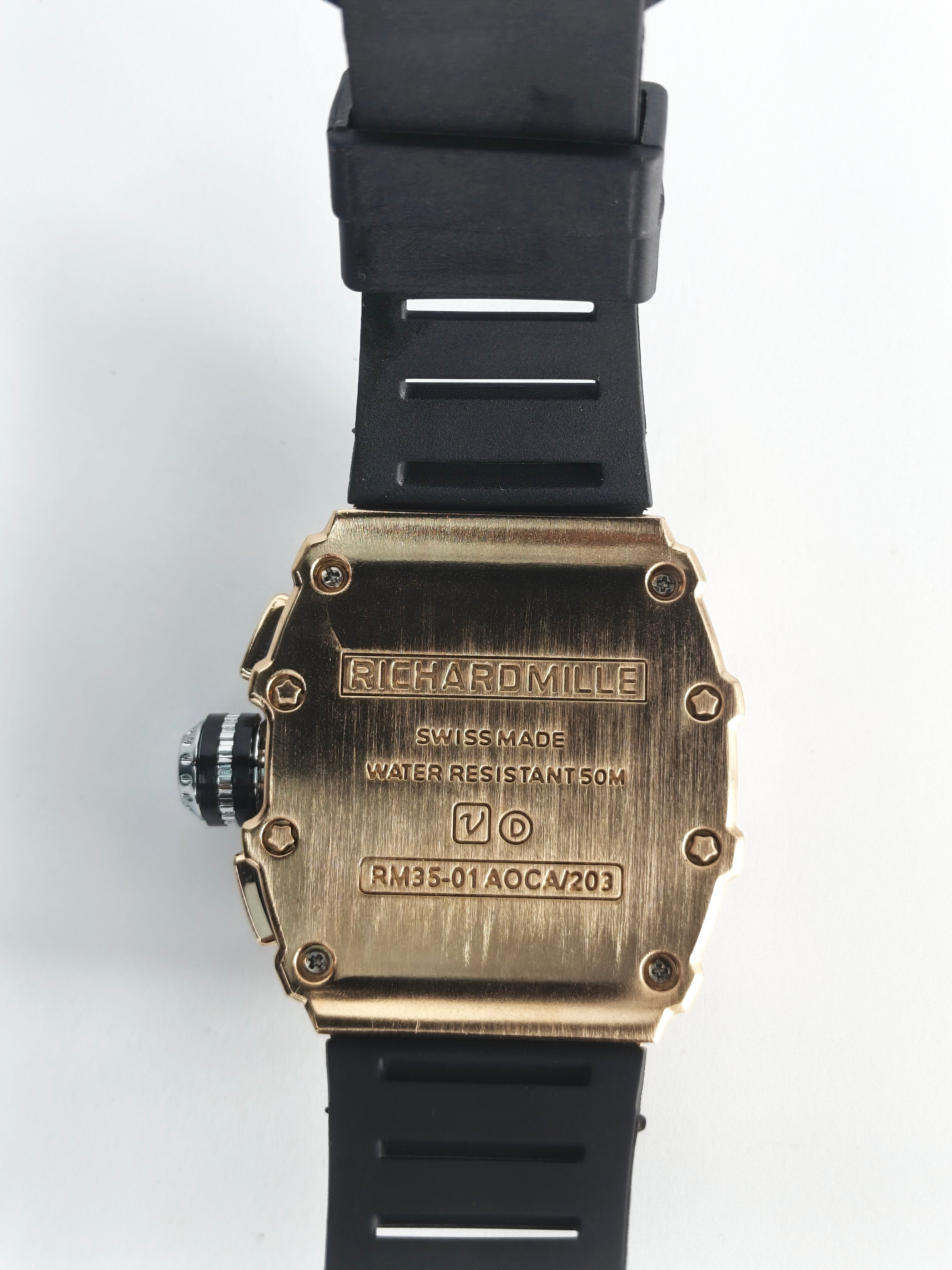 Richard Mille | Bronze Bezel | Red & Black Dial